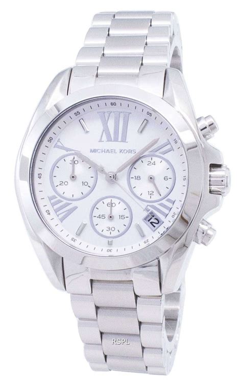 michael kors watches ladies silver|oversized women's watches silver.